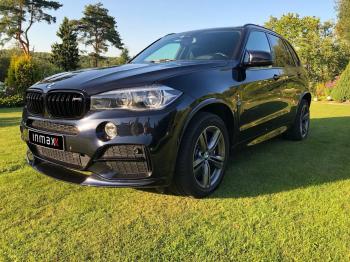 21 999 р. Сплиттер переднего бампера M-Performance BMW X6 F16 (2014-2020) (цвет: черный глянец)  с доставкой в г. Вологда. Увеличить фотографию 7