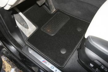 9 549 р. Текстильные коврики салона Klever Premium BMW X6 F16 (2014-2020) (черные)  с доставкой в г. Вологда. Увеличить фотографию 2