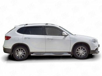 22 549 р. Защита порогов из трубы d76 мм с пластиковыми вставками для ног  SLITKOFF v2 Brilliance V5 (2012-2018)  с доставкой в г. Вологда. Увеличить фотографию 2
