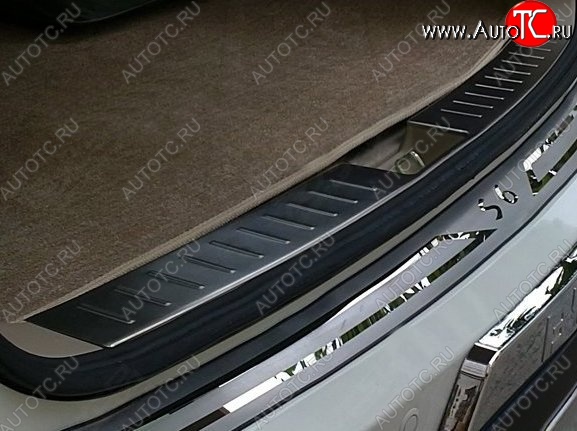 3 799 р. Защитная накладка на задний бампер СТ BYD S6 (2011-2017)  с доставкой в г. Вологда