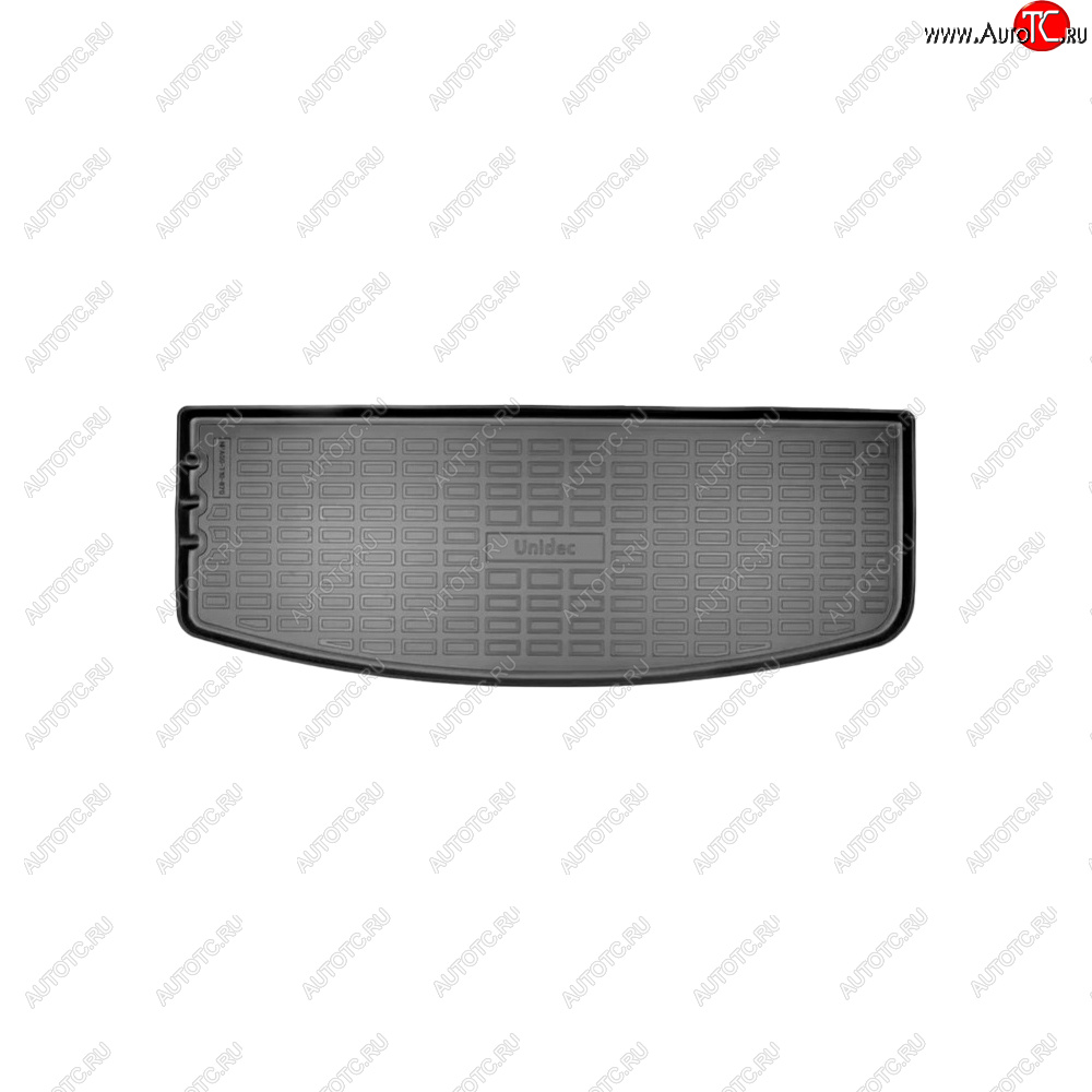 1 199 р. Коврик багажника Norplast Unidec (разложенный 3-й ряд) Cadillac XT6 C1TL (2019-2025) (Цвет: черный)  с доставкой в г. Вологда