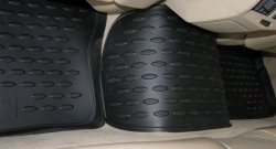 6 749 р. Коврики в салон Element 4 шт. (полиуретан) Cadillac CTS седан (2007-2013) (Черный)  с доставкой в г. Вологда. Увеличить фотографию 2