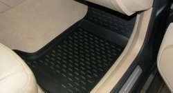 6 749 р. Коврики в салон Element 4 шт. (полиуретан) Cadillac CTS седан (2007-2013) (Черный)  с доставкой в г. Вологда. Увеличить фотографию 4