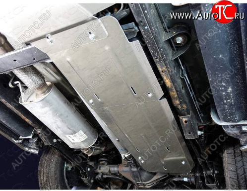 16 999 р. Защита бака (2 штуки, алюминий) TCC Cadillac Escalade GMTK2 джип 5 дв. короткая база (2015-2020)  с доставкой в г. Вологда