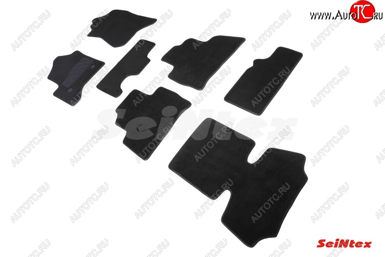 2 999 р. Коврики в салон (ворсовые) Seintex LUX Cadillac Escalade GMTK2 джип 5 дв. короткая база (2015-2020)  с доставкой в г. Вологда