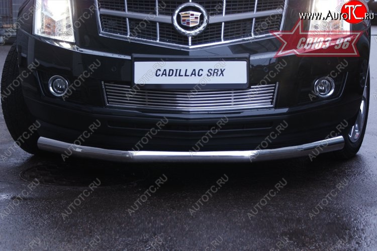 6 929 р. Декоративный элемент воздухозаборника Souz-96 (d10) Cadillac SRX дорестайлинг (2010-2012)  с доставкой в г. Вологда