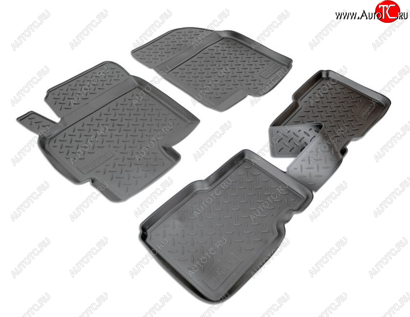 2 499 р. Комплект ковриков в салон Norplast Unidec Chery Cross Eastar B14 (2006-2015) (Цвет: черный)  с доставкой в г. Вологда