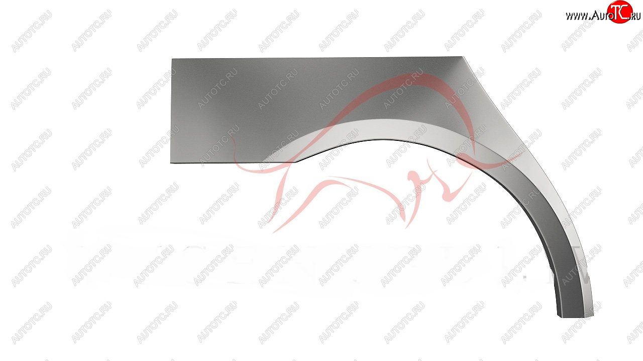 2 189 р. Правая задняя ремонтная арка (внешняя) Wisentbull Vortex Estina (2012-2014)  с доставкой в г. Вологда
