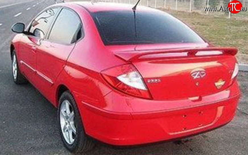 2 759 р. Спойлер M-VRS Chery M11 A3 хэтчбэк (2008-2017) (Неокрашенный)  с доставкой в г. Вологда