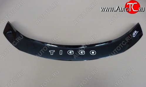 999 р. Дефлектор капота Russtal Chery Tiggo 5 (T21) дорестайлинг (2014-2017)  с доставкой в г. Вологда