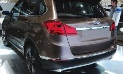 3 699 р. Накладка на крышку багажника СТ Chery Tiggo 5 (T21) дорестайлинг (2014-2017)  с доставкой в г. Вологда. Увеличить фотографию 3