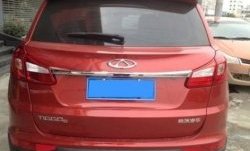3 699 р. Накладка на крышку багажника СТ Chery Tiggo 5 (T21) дорестайлинг (2014-2017)  с доставкой в г. Вологда. Увеличить фотографию 4