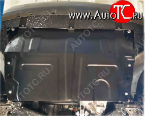 8 699 р. Защита картера двигателя и КПП (малая, V-1,5T; 2,0) Alfeco  Chery Tiggo 8  1 T18 (2019-2023) рестайлинг (Алюминий 3 мм)  с доставкой в г. Вологда