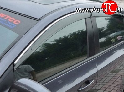 999 р. Комплект дефлекторов окон (ветровиков) 4 шт. (рестайлинг) Russtal Chery Tiggo T11 дорестайлинг (2005-2013)  с доставкой в г. Вологда