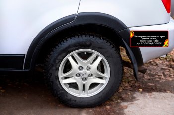 8 299 р. Расширитель арки RA (10 мм) Chery Tiggo T11 дорестайлинг (2005-2013) (Комплект на 4 арки, поверхность шагрень)  с доставкой в г. Вологда. Увеличить фотографию 3