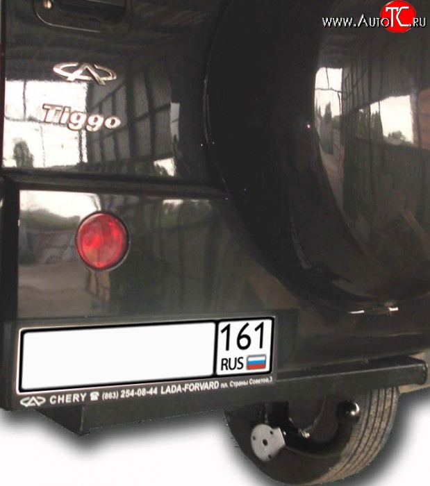4 999 р. Фаркоп Лидер Плюс Chery Tiggo T11 дорестайлинг (2005-2013) (Без электропакета)  с доставкой в г. Вологда