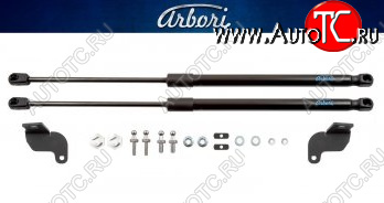 3 499 р. Комплект упоров капота Arbori Chevrolet Nexia седан (2020-2022)  с доставкой в г. Вологда
