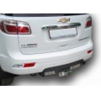 13 599 р. Фаркоп Лидер Плюс (съемный шар тип F, с нержавеющей пластиной) Chevrolet Trailblazer GM800 дорестайлинг (2012-2016) (Без электропакета)  с доставкой в г. Вологда. Увеличить фотографию 3