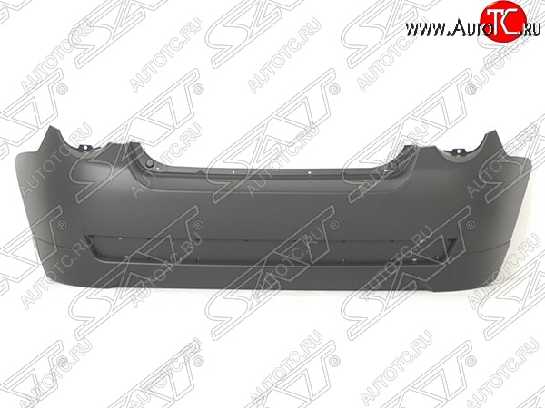 4 499 р. Бампер задний SAT  Chevrolet Aveo  T250 (2006-2011) хэтчбек 5 дв рестайлинг (Неокрашенный)  с доставкой в г. Вологда
