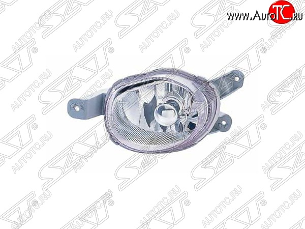 639 р. Левая противотуманная фара SAT Chevrolet Aveo T250 хэтчбек 5 дв рестайлинг (2006-2011)  с доставкой в г. Вологда