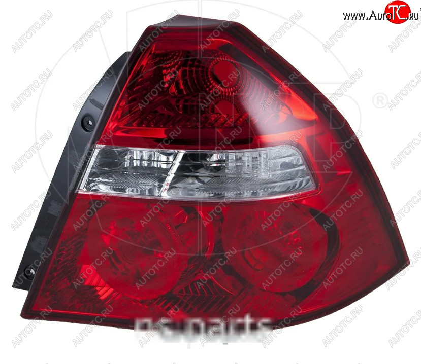 2 899 р. Фонарь задний правый NSP Chevrolet Aveo T250 седан рестайлинг (2006-2011)  с доставкой в г. Вологда