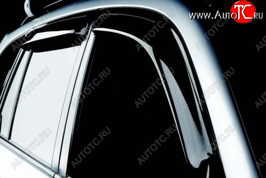 521 р. Дефлекторы окон Autoclover Chevrolet Aveo T300 хэтчбек (2011-2015)  с доставкой в г. Вологда