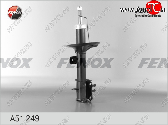 4 399 р. Правый амортизатор передний (газ/масло) FENOX Chevrolet Aveo T200 хэтчбек 5 дв (2002-2008)  с доставкой в г. Вологда