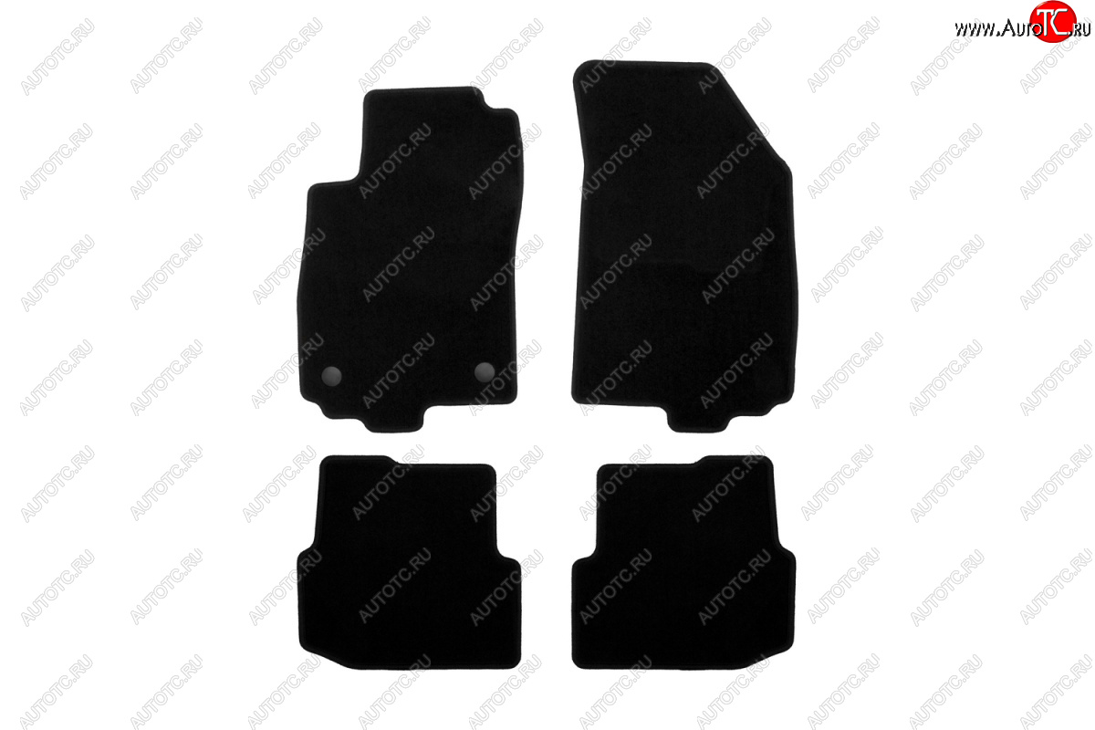 4 849 р. Текстильные коврики салона Klever Econom Chevrolet Aveo T300 седан (2011-2015)  с доставкой в г. Вологда
