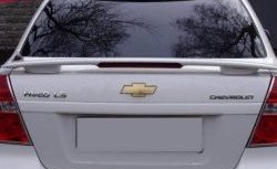1 999 р. Козырёк на заднее стекло CT Chevrolet Aveo T200 седан (2003-2008) (Неокрашенный)  с доставкой в г. Вологда. Увеличить фотографию 2