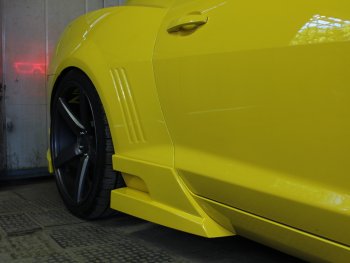 27 499 р. Пороги накладки MV Tuning. Chevrolet Camaro дорестайлинг (2008-2014) (Неокрашенные)  с доставкой в г. Вологда. Увеличить фотографию 2
