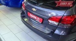 1 484 р. Накладка на задний бампер Souz-96 Chevrolet Cruze HR51S,HR81S хэтчбек (Япония) (2001-2008)  с доставкой в г. Вологда. Увеличить фотографию 2