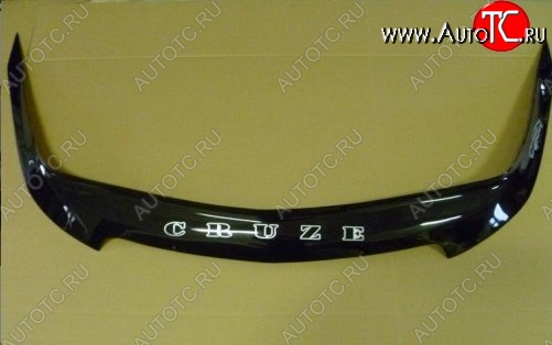 999 р. Дефлектор капота Russtal Chevrolet Cruze J305 хэтчбек дорестайлинг (2009-2012)  с доставкой в г. Вологда