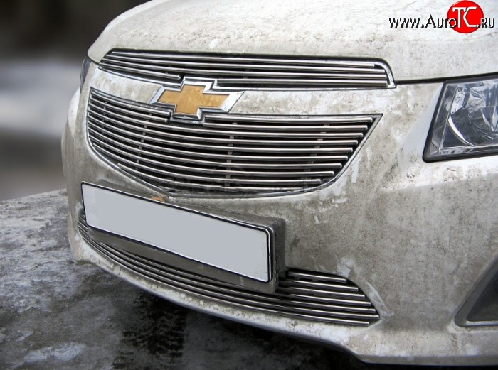 4 399 р. Декоративная вставка воздухозаборника Berkut Chevrolet Cruze J308 универсал рестайлинг (2012-2015)  с доставкой в г. Вологда