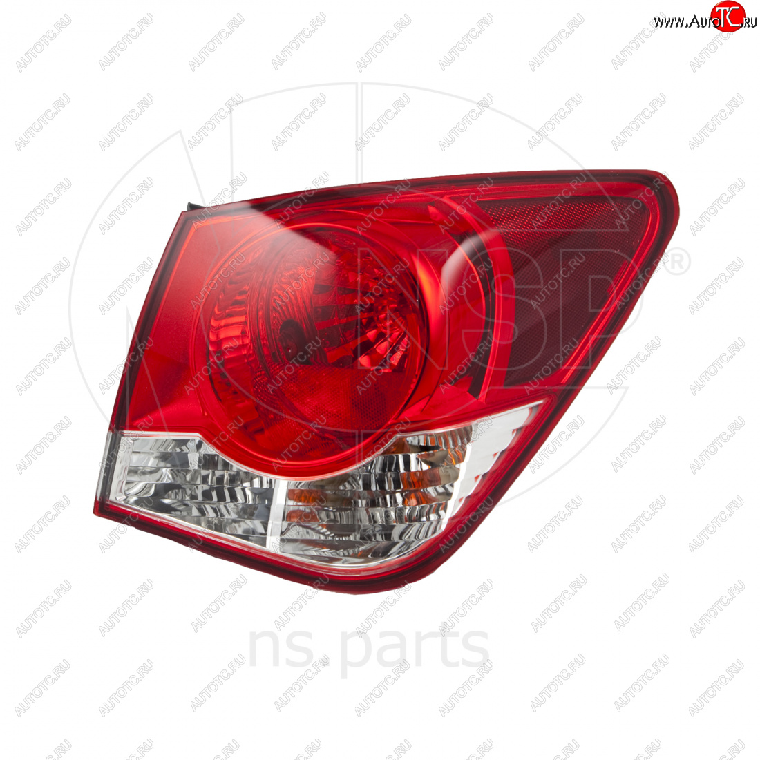 3 299 р. Фонарь задний правый наружный NSP Chevrolet Cruze J300 седан дорестайлинг (2009-2012)  с доставкой в г. Вологда