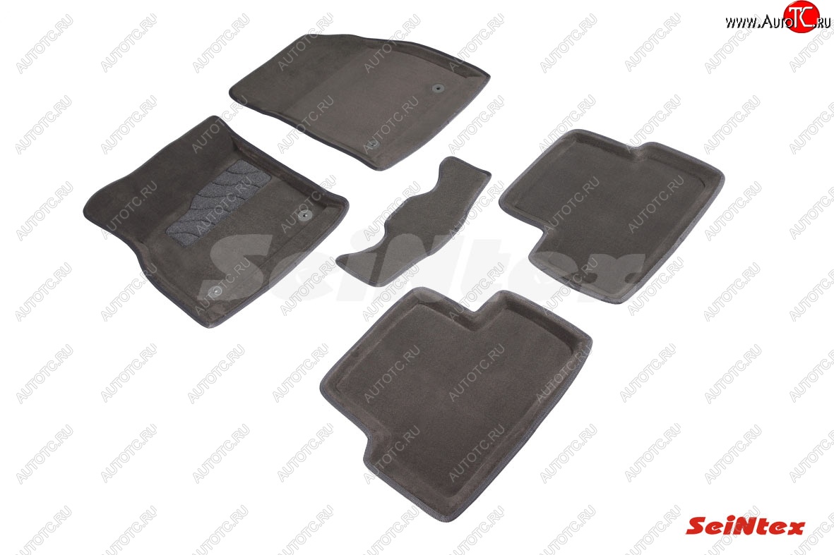 5 499 р. Комплект ковриков в салон Seintex (3D)  Chevrolet Cruze ( J300,  J305,  J308) (2009-2015) седан дорестайлинг, хэтчбек дорестайлинг, седан рестайлинг, универсал рестайлинг, хэтчбек рестайлинг  с доставкой в г. Вологда