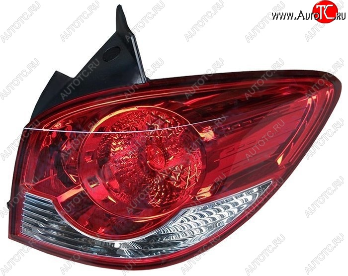 3 379 р. Правый фонарь задний SAT Chevrolet Cruze J305 хэтчбек рестайлинг (2012-2015)  с доставкой в г. Вологда