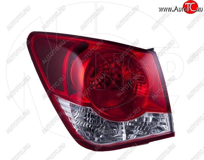3 299 р. Фонарь задний левый наружный NSP Chevrolet Cruze J300 седан дорестайлинг (2009-2012)  с доставкой в г. Вологда
