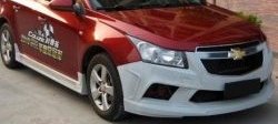 6 999 р. Передний бампер Sport Chevrolet Cruze J308 универсал рестайлинг (2012-2015) (Неокрашенный)  с доставкой в г. Вологда. Увеличить фотографию 2