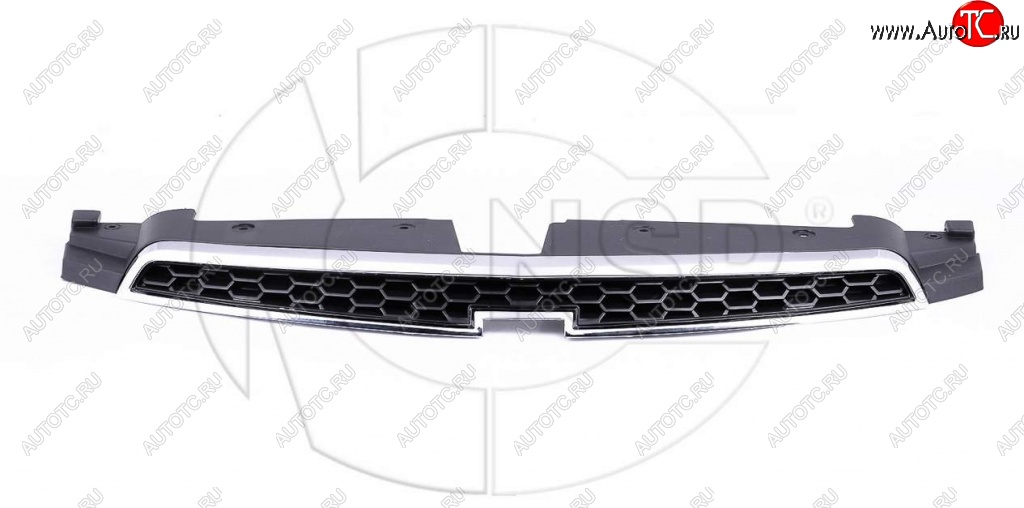 5 249 р. Решетка радиатора NSP. Chevrolet Cruze J300 седан рестайлинг (2012-2015) (Неокрашенная)  с доставкой в г. Вологда