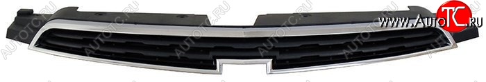 3 789 р. Решетка радиатора SAT (верхняя часть) Chevrolet Cruze J300 седан рестайлинг (2012-2015) (Неокрашенная)  с доставкой в г. Вологда