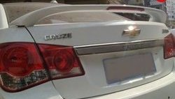 2 689 р. Спойлер M-VRS V2 Chevrolet Cruze J300 седан дорестайлинг (2009-2012) (Неокрашенный)  с доставкой в г. Вологда. Увеличить фотографию 2