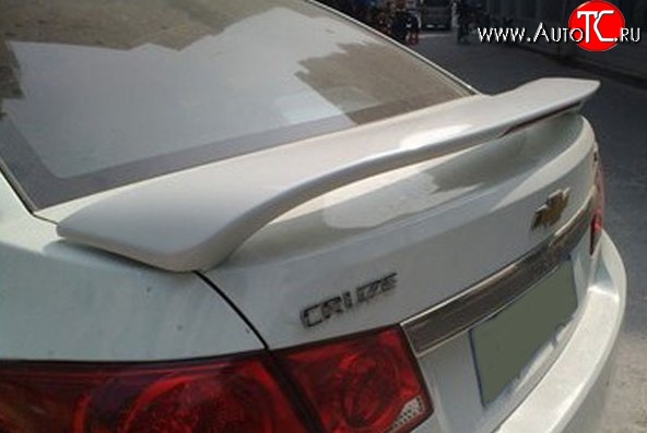 2 689 р. Спойлер M-VRS V2 Chevrolet Cruze J300 седан дорестайлинг (2009-2012) (Неокрашенный)  с доставкой в г. Вологда