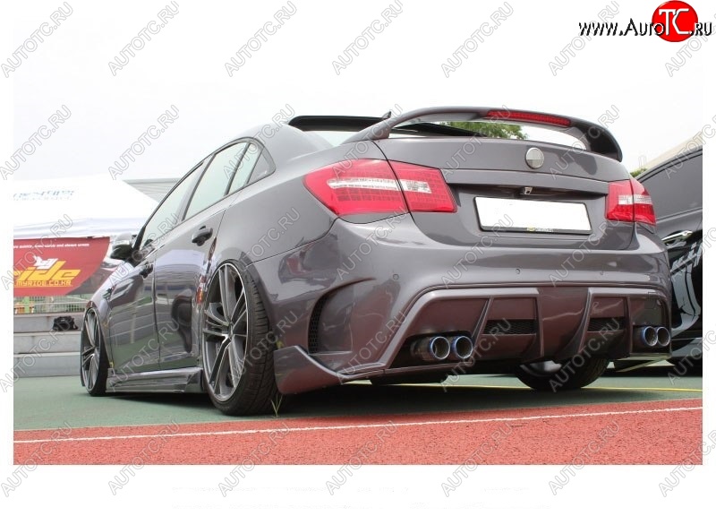 11 899 р. Задний бампер MYRIDE STYLE Chevrolet Cruze J300 седан дорестайлинг (2009-2012) (Неокрашенный)  с доставкой в г. Вологда