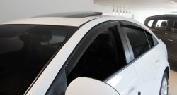 1 249 р. Дефлектора окон Avtoclover Chevrolet Cruze J300 седан дорестайлинг (2009-2012)  с доставкой в г. Вологда. Увеличить фотографию 2