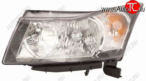 3 049 р. Фара BRIGHTROAD (с мех. корректором, левая) Chevrolet Cruze J305 хэтчбек рестайлинг (2012-2015)  с доставкой в г. Вологда