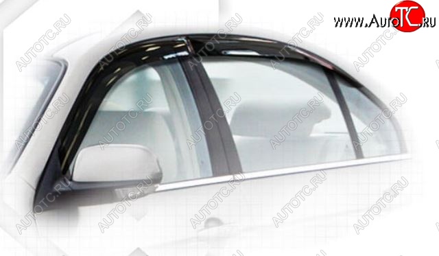 2 099 р. Дефлектора окон CA-Plastiс Chevrolet Epica V250 (2006-2012) (Classic полупрозрачный, Без хром.молдинга, Крепление на скотч) с доставкой в г. Вологда Увеличить фотографию 1 2 099 р. Дефлектора окон CA-Plastiс Chevrolet Epica V250 (2006-2012) (Classic полупрозрачный, Без хром.молдинга, Крепление на скотч) с доставкой в г. Вологда