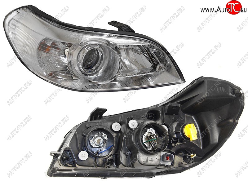 4 799 р. Правая передняя фара SAT (мех. корректор) Chevrolet Epica V250 (2006-2012)  с доставкой в г. Вологда