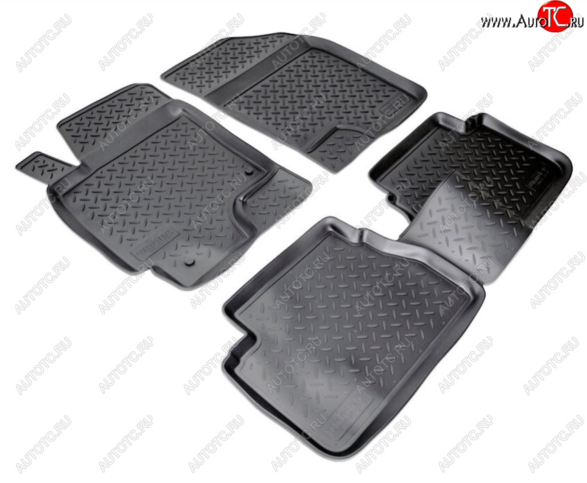 2 489 р. Комплект ковриков в салон Norplast Unidec Chevrolet Epica V250 (2006-2012) (Цвет: черный)  с доставкой в г. Вологда