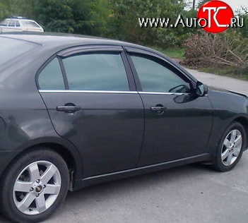 521 р. Дефлекторы окон (ветровики) Novline 4 шт Chevrolet Epica V250 (2006-2012)  с доставкой в г. Вологда