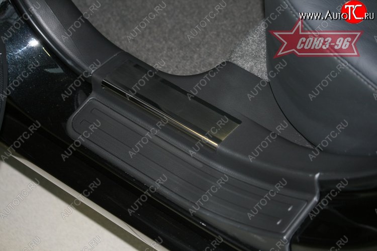 2 249 р. Накладки на внутреннюю пластиковую часть порога Souz-96 Chevrolet Epica V250 (2006-2012)  с доставкой в г. Вологда